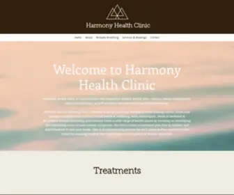 Harmonyhealthclinic.co.nz(Naturopath & Medical Herbalist) Screenshot