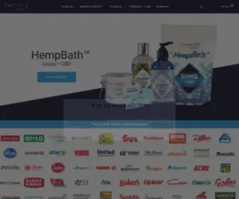 Harmonyhemp.com(High Quality CBD Products) Screenshot