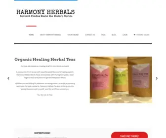 Harmonyherbals.net(HARMONY HERBALS) Screenshot