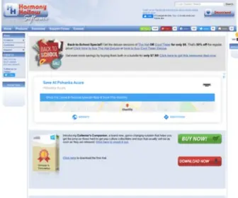 Harmonyhollow.net(Harmony Hollow Software) Screenshot