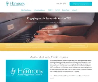 Harmonylessons.com(Online and In) Screenshot