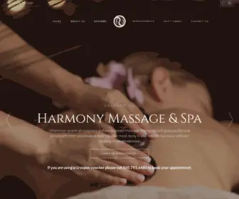 Harmonymassageandspa.com(Harmonymassageandspa) Screenshot