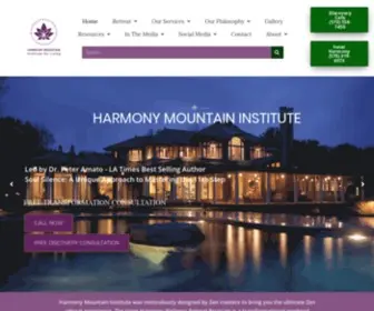 Harmonymountaininstitute.com(Harmony Mountain Institute) Screenshot