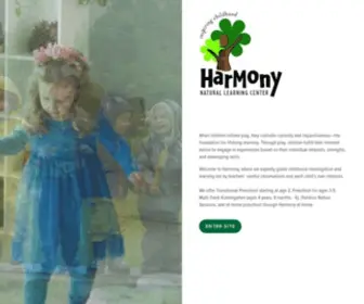 Harmonynaturallearningcenterandpreschool.com(Harmony Natural Learning Center) Screenshot