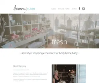 Harmonyonwest.ca(Harmony On West) Screenshot