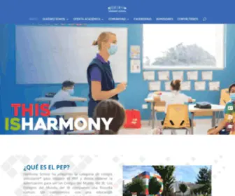 Harmonyschool.mx(Harmony School) Screenshot