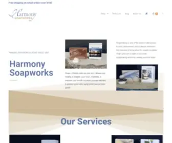 Harmonysoapworks.com(Harmony Soapworks) Screenshot