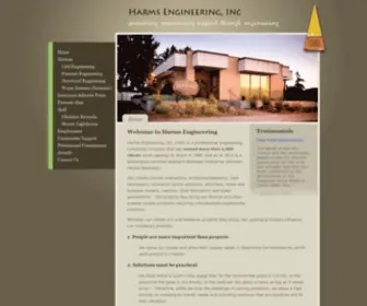 Harmsengineering.com(Harms engineering) Screenshot