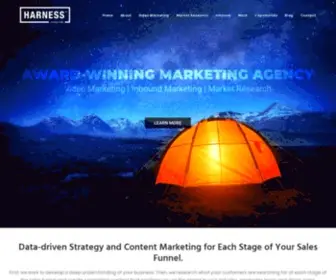 Harnessconsulting.com(Video Marketing Agency in Salt Lake City) Screenshot