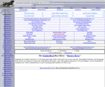 Harnessracing.ws(Harness Racing) Screenshot