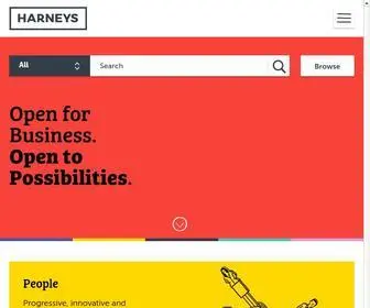 Harneys.com(Creating opportunity) Screenshot