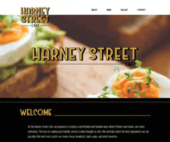 Harneystreetcafe.com(Breakfast) Screenshot