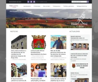 Haro.org(Ayuntamiento de Haro) Screenshot
