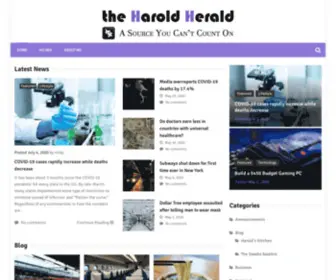 Haroldherald.com(The Harold Herald) Screenshot