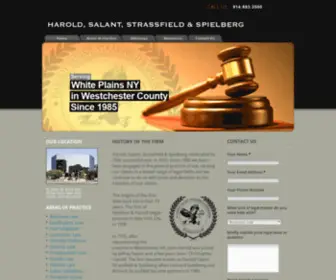 Haroldsalant.com(Harold, Salant, Strassfield & Spielberg) Screenshot