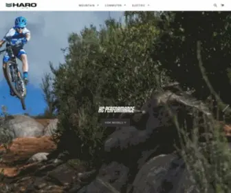 Haromtb.com(Haro Bikes) Screenshot