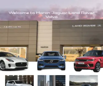 Haron.com(Haron Jaguar Land Rover Volvo) Screenshot