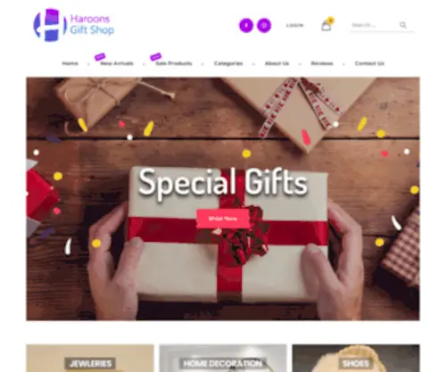 Haroonsgiftshop.com(Buy Ideal Gifts At the Best Online Gift Shop in Pakistan) Screenshot