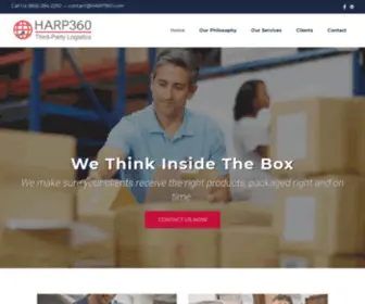 Harp360.com(Our Atlanta Fulfillment Center) Screenshot