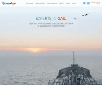 Harpaingas.com(Experts in gas) Screenshot