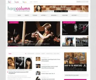 Harpcolumn.com(Harp Column) Screenshot