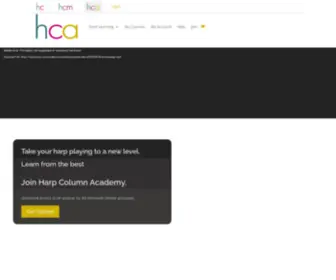 Harpcolumnacademy.com(Harp Column) Screenshot