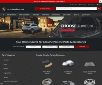Harperautoparts.com(Buy Genuine OEM Porsche Parts & Accessories Online) Screenshot