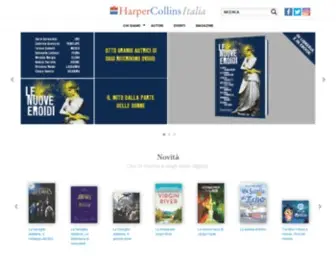 Harpercollins.it(HarperCollins Italia) Screenshot