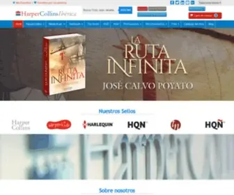 Harpercollinsiberica.com(HarperCollins Ibérica) Screenshot