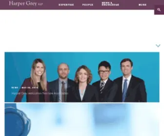 Harpergrey.com(Harper Grey LLP) Screenshot