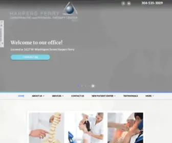 Harpersferry-Chiropractic.com(Harpers Ferry Chiropractic and Physical Therapy Center) Screenshot