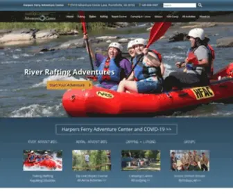 Harpersferryadventurecenter.com(Harpers Ferry Tubing) Screenshot