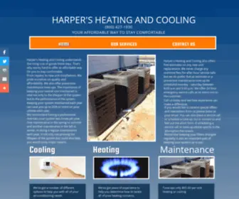 Harpersheatingandcooling.com(Experience) Screenshot