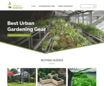 Harpersnurseries.com(Best Urban Gardening Gear Browse Recommended Products Buying Guides Garden Tower Reviews) Screenshot