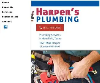 Harpersplumbingco.com(Plumber) Screenshot