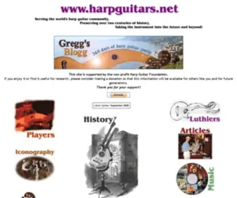 Harpguitars.net(Harpguitars) Screenshot