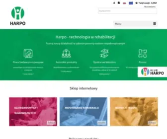 Harpo.com.pl(Technologia dla niepełnosprawnych) Screenshot