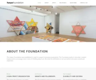 Harpofoundation.org(The Harpo Foundation) Screenshot