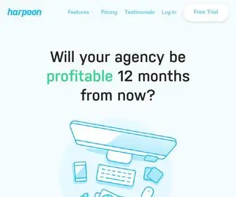 Harpoonapp.com(Financial planning) Screenshot