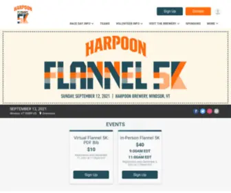 Harpoonflannel5K.com(Harpoon Flannel 5k (Virtual Edition) Screenshot