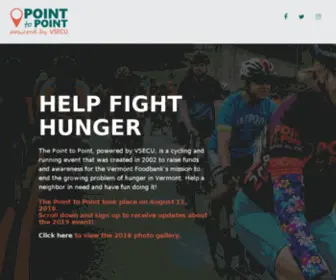 Harpoonpointtopoint.com(Ride to Benefit The Vermont Foodbank) Screenshot