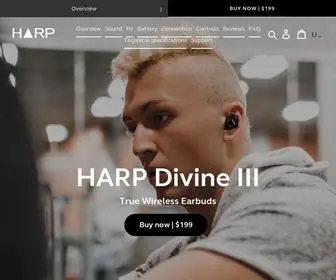 Harpshack.com(HARP Shack) Screenshot