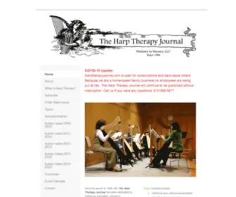 Harptherapyjournal.com(Web Hosting Services) Screenshot