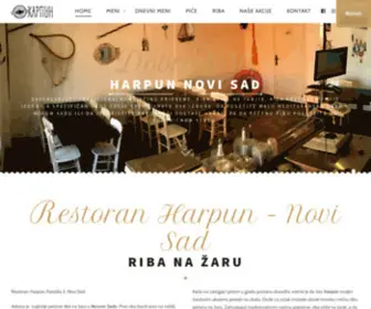 Harpun.rs(Restoran Harpun Novi Sad) Screenshot
