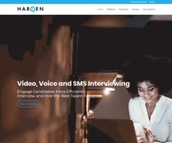 HarqEn.com(Interviewing technologies for any situation) Screenshot