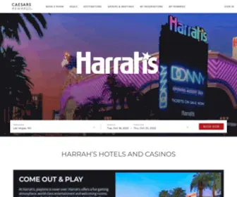 Harrahs.com Screenshot