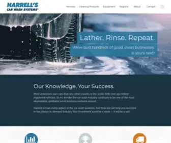 Harrellscarwashsystems.com(Harrell's Car Wash Systems) Screenshot