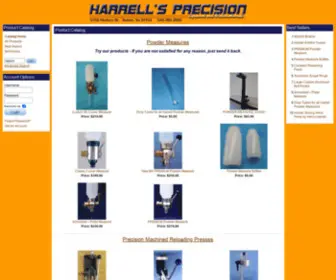 Harrellsprec.com(Harrell's Precision Online Store) Screenshot