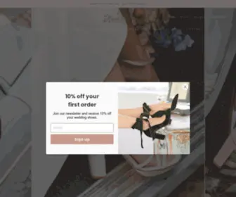 Harrietwilde.com(Designer Wedding Shoes) Screenshot