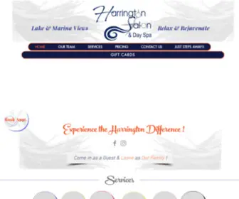 Harrington-Salon.com(HARRINGTON SALON & DAY SPA) Screenshot